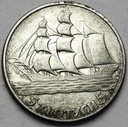 5 zł złotych 1936 Żaglowiec Żaglówka Statek