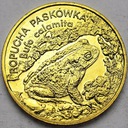 2 zł, złote 1998 Ropucha Paskówka POŁYSK POLECAMY
