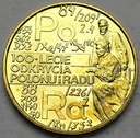 2 zł, złote 1998 Skłodowska Polon i Rad POŁYSK