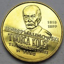2 zł, złote 1999 Ernest Malinowski Peru POŁYSK