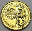 2 zł, złote 1999 Wstąpienie Polski do NATO POŁYSK