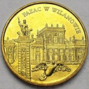 2 zł, złote 2000 Pałac w Wilanowie, Wilanów POŁYSK