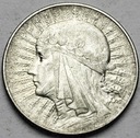 5 zł złotych 1934 Głowa kobiety, Polonia, babka