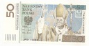 Banknot 50 zł złotych 2006 r. Jan Paweł II - JPII