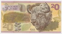 Banknot Testowy 100 lat PWPW Polskie Żubry 2019 (2