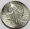 5 zł złotych 1934 Głowa kobiety, Polonia, babka