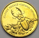 2 zł, złote 1997 Jelonek Rogacz PIĘKNA POŁYSK