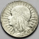 5 zł złotych 1933 Głowa kobiety, Polonia, babka
