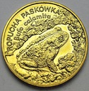 2 zł, złote 1998 Ropucha Paskówka PIĘKNA POŁYSK