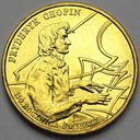 2 zł, złote 1999 Fryderyk Chopin Szopen