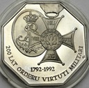 50000 zł złotych 1992 Virtuti Militari 200 lat