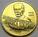 2 zł, złote 1999 Ernest Malinowski Peru