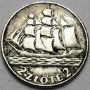 2 zł złote 1936 Żaglowiec Żaglówka Statek