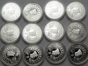 LOT 12 x 10 zł 2012 Bankowość INWESTYCJA SREBRO