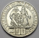 100 zł złotych 1966 Mieszko Dąbrówka Millenium