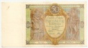 1929 50 zł, Pięćdziesiąt Złotych, Ser. CA