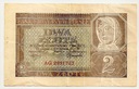 1941 2 zł, Dwa Złote, Seria AG