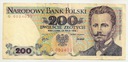 1976 200 zł złotych Dąbrowski SERIA G 00 RZADKI