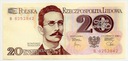 1982 20 zł złotych, Traugutt, seria B