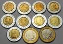 Watykan LOT 11x 500 i 1000 Lirów Jan Paweł II nr84