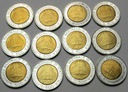 Włochy LOT 12 x 500 Lirów 1996 Istat MENNICZE nr92