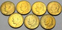 Watykan LOT 7 x 20 Lirów 1996 Jan Paweł II nr 75