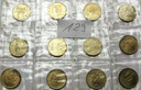 Zestaw Watykan LOT 12 x 20 Lirów MENNICZE nr 129