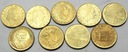 Włochy LOT 9 x 200 Lirów MIX MENNICZE nr 109