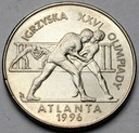 2 zł, złote 1995, Atlanta Zapasy