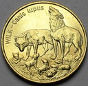 2 zł, złote 1999 Wilk Wilki