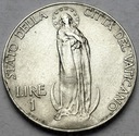 Watykan 1 Lir Lire 1931