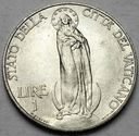 Watykan 1 Lir Lire 1936