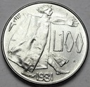 San Marino 100 Lirów 1981