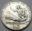Watykan 5 Lirów 1930 Pius XI