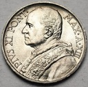 Watykan 5 Lirów 1934 Pius XI