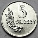 5 gr, pięć groszy 1949 Aluminium