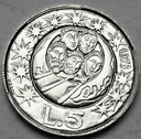 San Marino 5 Lirów 1973
