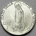 Watykan 1 Lir Lire 1941