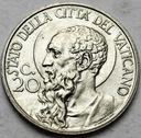 Watykan 20 Centesimo 1933 1934
