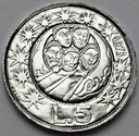 San Marino 5 Lirów 1973