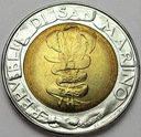 San Marino 500 Lirów 1995