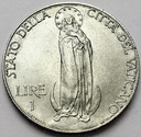 Watykan 1 Lir Lire 1941