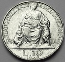 Watykan 10 Lirów 1948 Pius XII