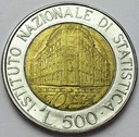 Włochy 500 Lirów 1996