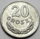 20 gr, dwadzieścia groszy 1949 ALUMINIUM