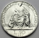 Watykan 10 Lirów 1949 Pius XII