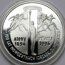 10 zł złotych 1995 100 Lat Igrzysk Ateny Atlanta