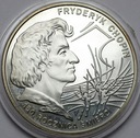 10 zł złotych 1999 Fryderyk Chopin Szopen