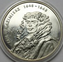 10 zł złotych 2000 Jan II Kazimierz POPIERSIE