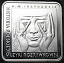 10 zł złotych 2009 Czesław Niemen klipa kwadrat